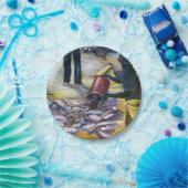 今日のメニュー、ハーバーアイランド、バハマ ペーパープレート (パーティー)