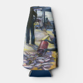 今日のメニュー，バハマのハーバーアイランド ボトルクーラー (正面)