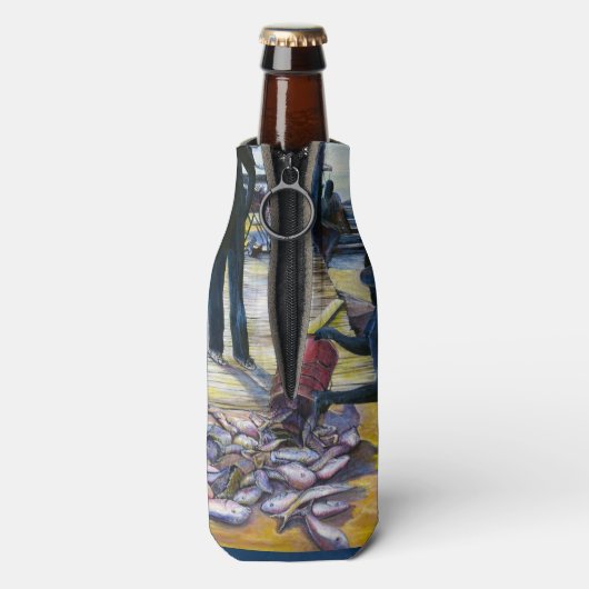 今日のメニュー，バハマのハーバーアイランド ボトルクーラー (ボトル裏面)