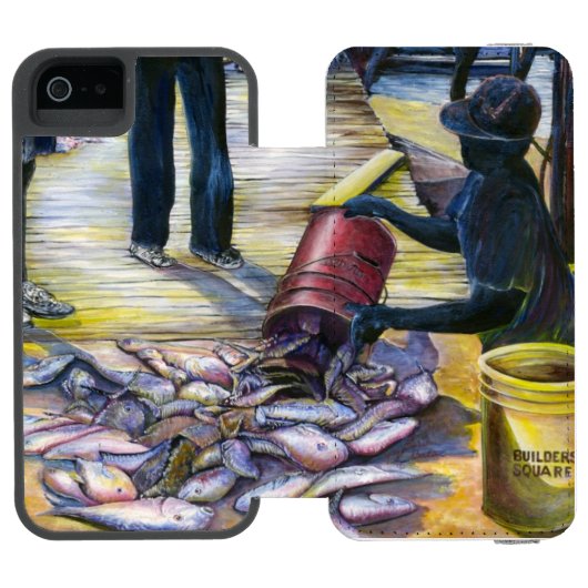 今日のメニュー,バハマのハーバーアイランド INCIPIO iPhoneウォレットケース (フォリオ Open)