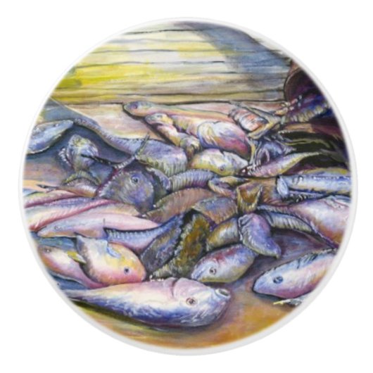 今日のメニュー、バハマの港湾島 セラミックノブ (正面)