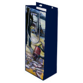 今日のメニュー、バハマの港湾島 ワインギフトバッグ (正面アングル)