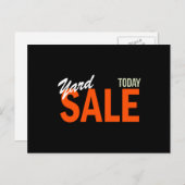 今日のヤードセール ポストカード (正面/裏面)