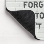 今日のライブ、やる気を起こさせる引用文 マウスパッド (コーナー)