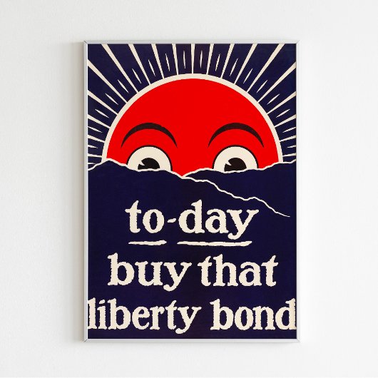 今日のリバティ買ボンドヴィンテージのポスター ポスター