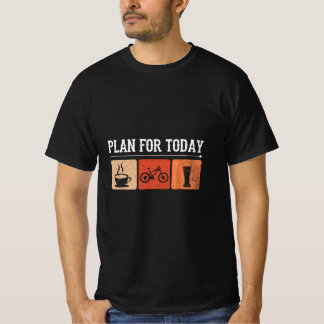 今日のヴィンテージCyc用コーヒーバイクビールの計画 Tシャツ