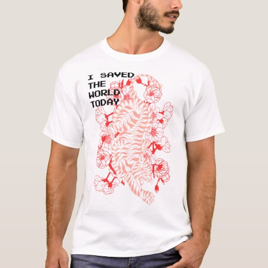 今日の世界のTシャツデザイン Tシャツ (正面)