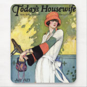 今日の主婦 マウスパッド (正面)