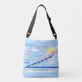 今日の予報: BrainyBright Weather! トートバッグ