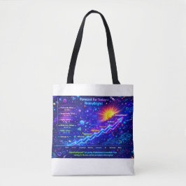 今日の予報: BrainyBright Weather! トートバッグ