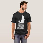 今日の予定シベリアと一緒に家にいる確率 Tシャツ (正面フル)