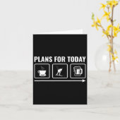 今日の予定 面白い バイアスロン スキー 銃撃 スポ カード (黄色い花)