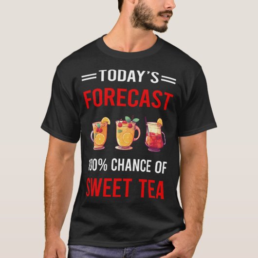 今日の予測スイートティー Tシャツ (正面)