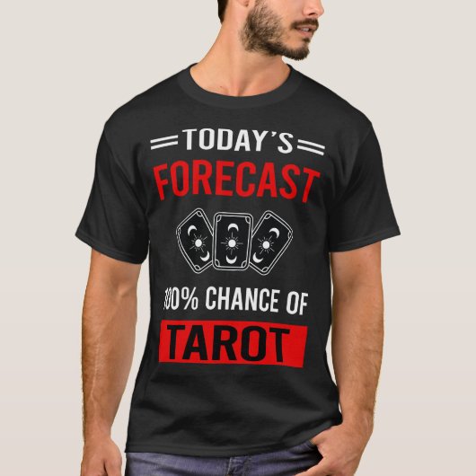 今日の予測タロット Tシャツ (正面)