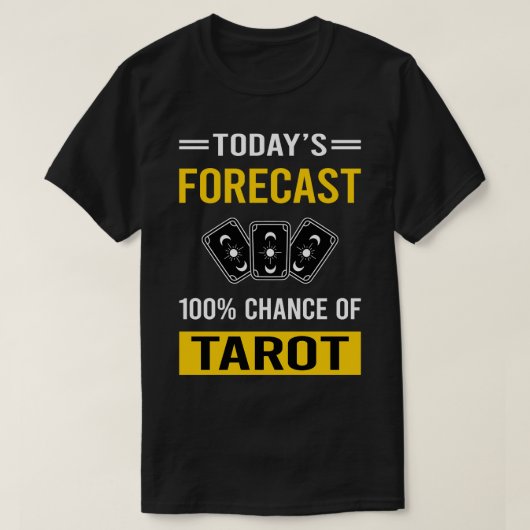 今日の予測タロット Tシャツ (デザイン正面)