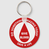 今日の人生で何か素晴救らしいことをする キーホルダー (正面)