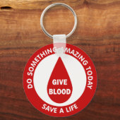 今日の人生で何か素晴救らしいことをする キーホルダー (正面)