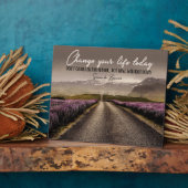 今日の人生を変える フォトプラーク (側面)