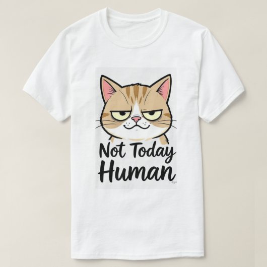 今日の人間 Tシャツ (デザイン正面)
