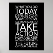 今日の仕事は明日を定義する ポスター (正面)