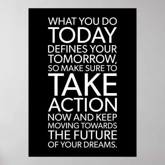 今日の仕事は明日を定義する ポスター (正面)