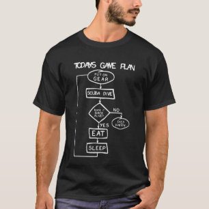 今日の作戦-スキューバダイビング Tシャツ
