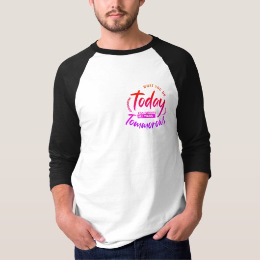 今日の作業 Tシャツ (正面)