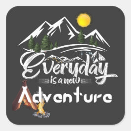 今日の冒険 スクエアシール