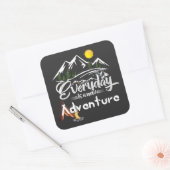 今日の冒険 スクエアシール (封筒)