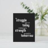 今日の力の発展におけるあなたはの闘い ポストカード (スタンド正面)