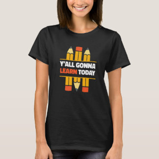 今日の学新学期に教え行く Tシャツ