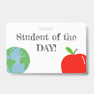 今日の学生! バッジ
