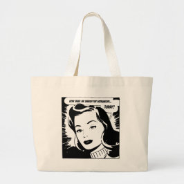 今日の家父長制をどう打破するか。 ラージトートバッグ