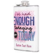 今日の引用文は十分に疲れたおもしろい フラスク (左)