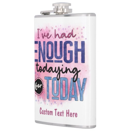 今日の引用文は十分に疲れたおもしろい フラスク (左)