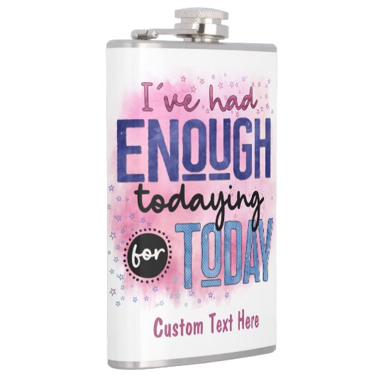 今日の引用文は十分に疲れたおもしろい フラスク (右)