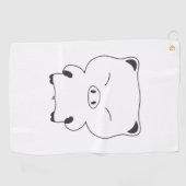 今日の悪い気分ゴルフタオル ゴルフタオル (横)