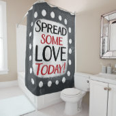 今日の愛のシャワー幕を広げる シャワーカーテン (インサイチュ)