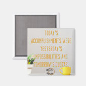 今日の成果は磁石だ マグネット (正面/裏面)