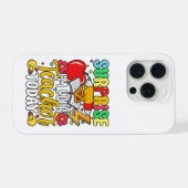 今日の担任は私です！面白いデザイン iPhoneケース (裏面横)