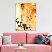 今日の最高ののフランスのGARDEN FAIRY POSTERART CANVAS キャンバスプリント (インサイチュ (リビング))