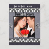 今日の最高の賞!写真の日付を保存する 案内ポストカード (正面)