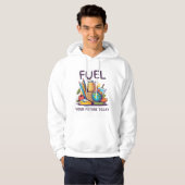 今日の未来を燃やす パーカ (正面フル)