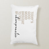 今日の機嫌はカイロプラクティックで アクセントクッション (裏面(縦))