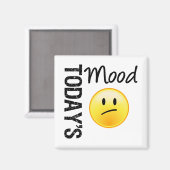 今日の気分に失望した絵文字 マグネット (正面/裏面)