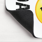 今日の気分の顔文字のまばたき マウスパッド (コーナー)