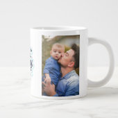 今日の父素晴らしの日を専門マグカップにする ジャンボコーヒーマグカップ (右)