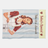 今日の特別なDishtowel キッチンタオル (横)