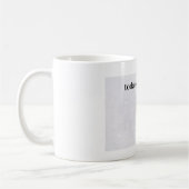 今日の番組 コーヒーマグカップ (左)