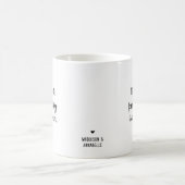 今日の目標 面白いママのセリフ コーヒーマグカップ (中央)